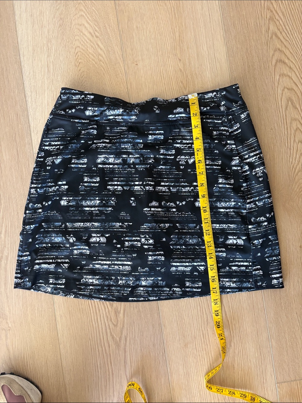 Callaway Golf Black Patterned Women's Skort size Large